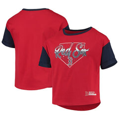 Boston Red Sox Girls Youth Bleachers T-Shirt - Red