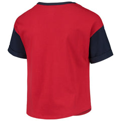 Boston Red Sox Girls Youth Bleachers T-Shirt - Red