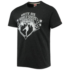 Chicago White Sox Homage 2005 World Series Champions Tri-Blend T-Shirt - Black