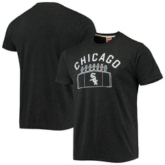 Chicago White Sox Homage Team Hyper Local Tri-Blend T-Shirt - Charcoal