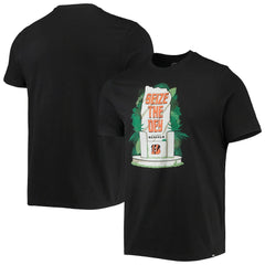 Cincinnati Bengals '47 Logo Super Rival T-Shirt - Black cheap