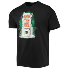 Cincinnati Bengals '47 Logo Super Rival T-Shirt - Black cheap