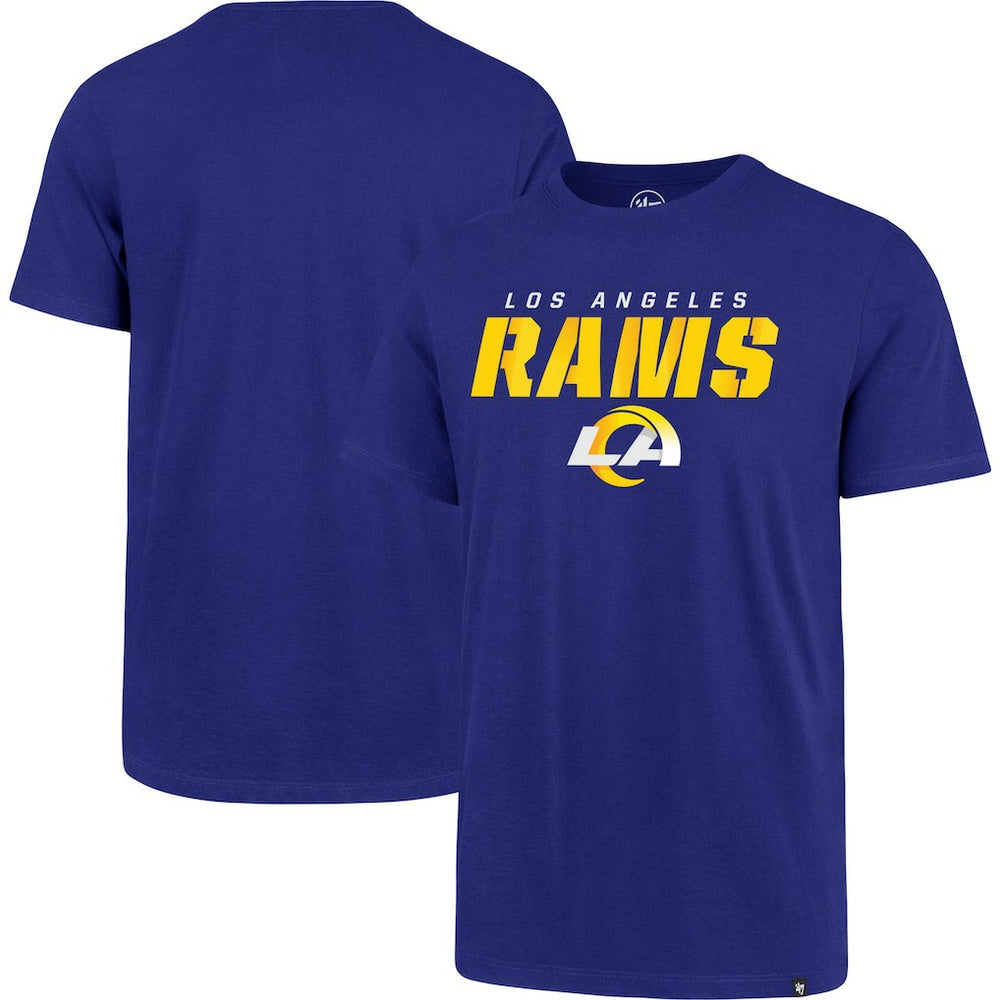 Los Angeles Rams '47 Logo Traction Super Rival T-Shirt - Royal sale