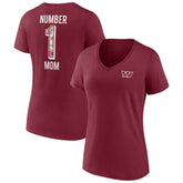 Washington Commanders Women's Team Mother's Day V-Neck T-Shirt - Burgundy sale