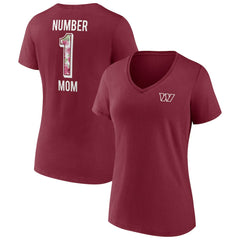 Washington Commanders Women's Team Mother's Day V-Neck T-Shirt - Burgundy sale