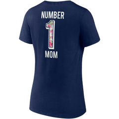 Seattle Seahawks Women's Team Mother's Day V-Neck T-Shirt - College Navy discount