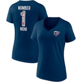 Chicago Bears Women's Team Mother's Day V-Neck T-Shirt - Navy cheap