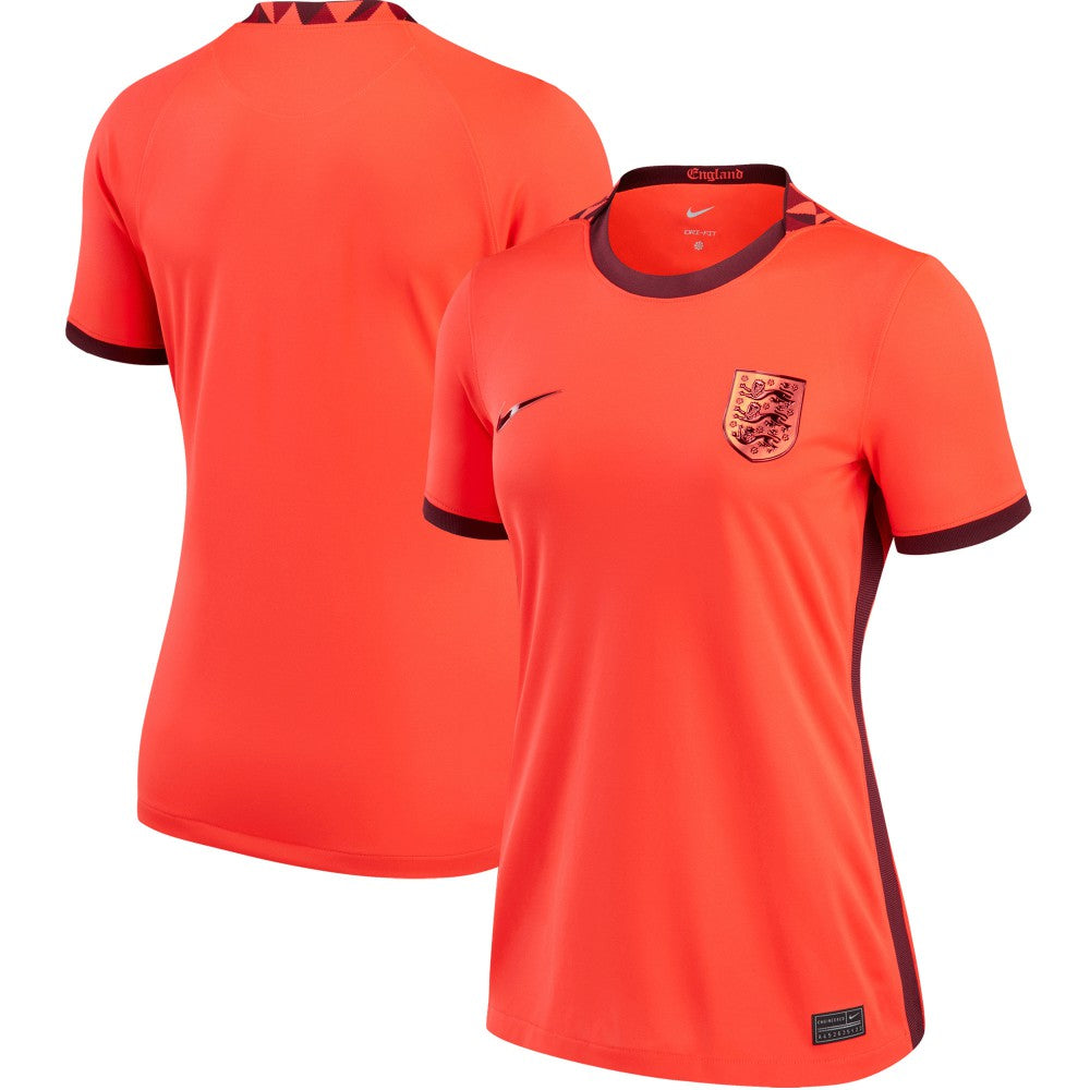 England Women's National Team Women's 2022/23 Away Replica Blank Jersey - Red | Nike online