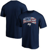 Tampa Bay Buccaneers Banner Wave Logo T-Shirt - Navy discount