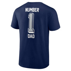 Dallas Cowboys Number One Dad T-Shirt - Navy discount
