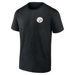Pittsburgh Steelers Number One Dad T-Shirt - Black on sale