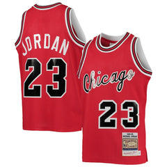 Michael Jordan Chicago Bulls Youth 1984/85 Hardwood Classics Authentic Jersey sale - Red | Mitchell & Ness discount