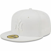 New York Yankees White on White 59FIFTY Fitted Hat | New Era