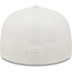 Boston Red Sox White on White 59FIFTY Fitted Hat | New Era