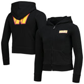 Washington Commanders New Era Girls Youth Full-Zip Hoodie - Black online