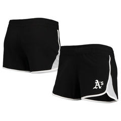 Athletics Women's Stretch French Terry Shorts - Black | New Era