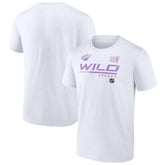 Minnesota Wild NHL Hockey Fights Cancer T-Shirt White