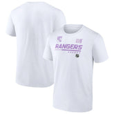 New York Rangers NHL Hockey Fights Cancer T-Shirt White