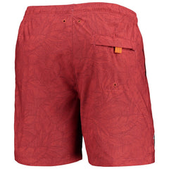 Atlanta Falcons Naples Layered Leaves Swim Trunks - Red discount