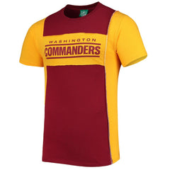 Washington Commanders Refried Apparel Split Side T-Shirt - Burgundy sale