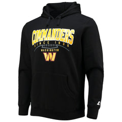 Washington Commanders Starter Premier Pullover Hoodie - Black for sale