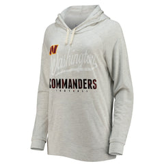 Washington Commanders Touch Women's Pre-Game Raglan Pullover Hoodie - Oatmeal on sale