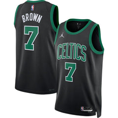 Jaylen Brown Boston Celtics Jordan Brand Unisex Swingman Jersey - Statement Edition - Black sale