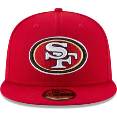San Francisco 49ers New Era Team 59FIFTY Fitted Hat - Scarlet outlet