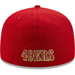 San Francisco 49ers New Era Team 59FIFTY Fitted Hat - Scarlet outlet