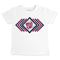 Washington Nationals Tiny Turnip Youth Prism Arrows T-Shirt - White