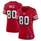 Jerry Rice San Francisco 49ers Women's Alternate Game Jersey - Scarlet | Nike for sale