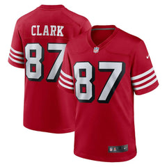 Dwight Clark San Francisco 49ers Retired Player Alternate Game Jersey - Scarlet | Nike cheap
