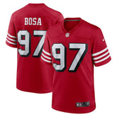Nick Bosa San Francisco 49ers Alternate Game Jersey - Scarlet | Nike outlet