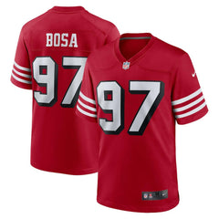 Nick Bosa San Francisco 49ers Alternate Game Jersey - Scarlet | Nike outlet
