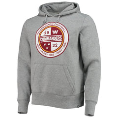 Washington Commanders '47 Imprint Headline Pullover Hoodie - Gray discount
