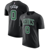 Jayson Tatum Boston Celtics Jordan Brand 2022/23 Statement Edition Name & Number T-Shirt - Black for sale