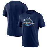 New York Islanders Wraparound Tri-Blend T-Shirt Navy