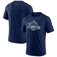 New York Islanders Wraparound Tri-Blend T-Shirt Navy