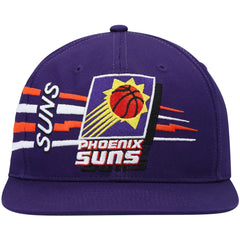 Phoenix Suns Hardwood Classics Retro Bolt Deadstock Snapback Hat - Purple | Mitchell & Ness discount