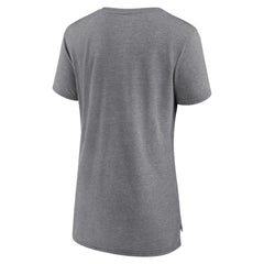 Montreal Canadiens Women's Slow Whistle Tri-Blend T-Shirt Gray