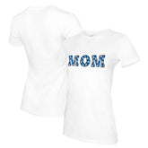 Los Angeles Dodgers Tiny Turnip Women's Mom T-Shirt - White