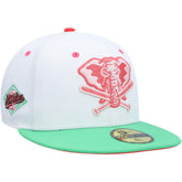 Athletics Alternate Logo Watermelon Lolli 59FIFTY Fitted Hat - White/Green | New Era