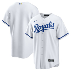 Kansas City Royals Home Blank Replica Jersey - White | Nike