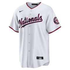 Washington Nationals Home Blank Replica Jersey - White | Nike