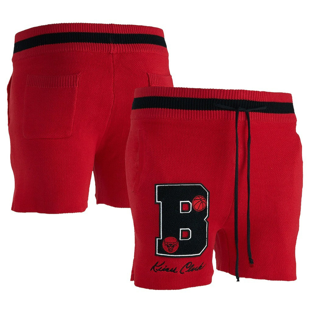Chicago Bulls NBA x Keiser Clark No Caller ID Knit Shorts - Red/Black outlet