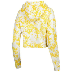 Denver Nuggets Lusso Women's Maia Tri-Blend Cropped Quarter-Zip Top sale - Gold/White online