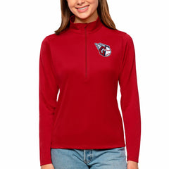 Cleveland Guardians Antigua Women's Tribute Quarter-Zip Pullover Top - Red