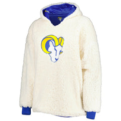 Los Angeles Rams FOCO Repeat Print Reversible Hoodeez outlet