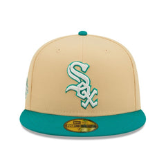 Chicago White Sox Mango Forest 59FIFTY fitted hat - Natural/Teal | New Era