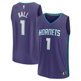 LaMelo Ball Charlotte Hornets Fast Break Replica Player Jersey - Statement Edition - Purple | Fanatics shop